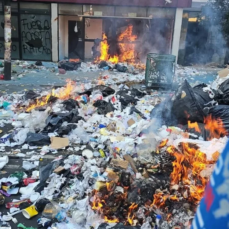 trabajadores de limpia