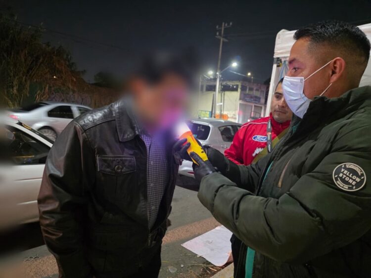 El gobierno de Ecatepec aplicó cerca de tres mil pruebas de alcoholemia entre septiembre y diciembre,  con el objetivo de reducir accidentes automovilísticos