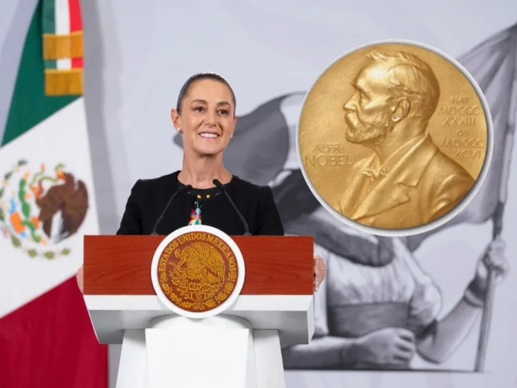 insiste Sheinbaum sobre Nobel a Machado