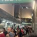 Usuarios reportan fuertes Retrasos en Bellas Artes Línea 8 del Metro CDMX AMEXI / FOT: RR SS
