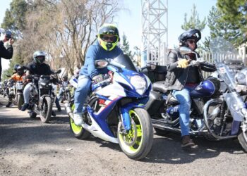 movilización motociclistas
