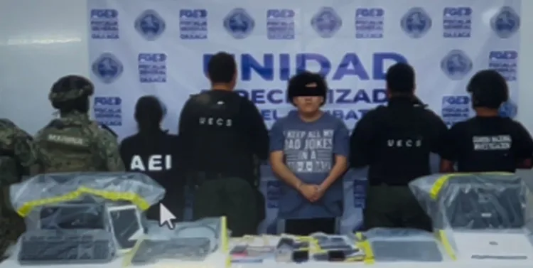 Red Criminal pornografía infantil en Oaxaca
