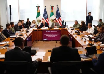 Reunión en materia de seguridad México y EU