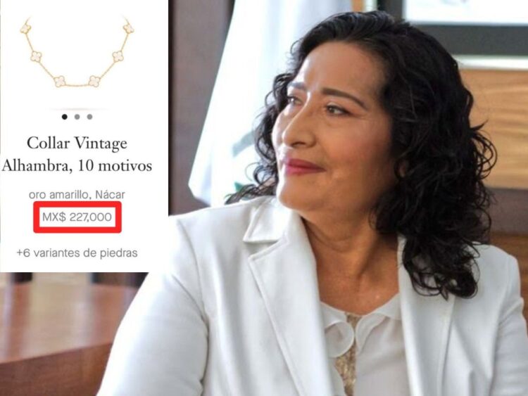 Acusan a alcaldesa de Acapulco por presunto cohecho; Fiscalía investiga collar