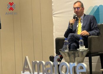 Guillermo Zamarripa, presidente de la Amafore, durante conferencia sobre resultados de las Afores