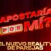 Logo oficial del reality ¿Apostarías por mí?, programa de estreno en vivo en 2026.