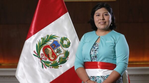 Betssy Chávez, ex presidenta del Consejo de Ministros de Perú