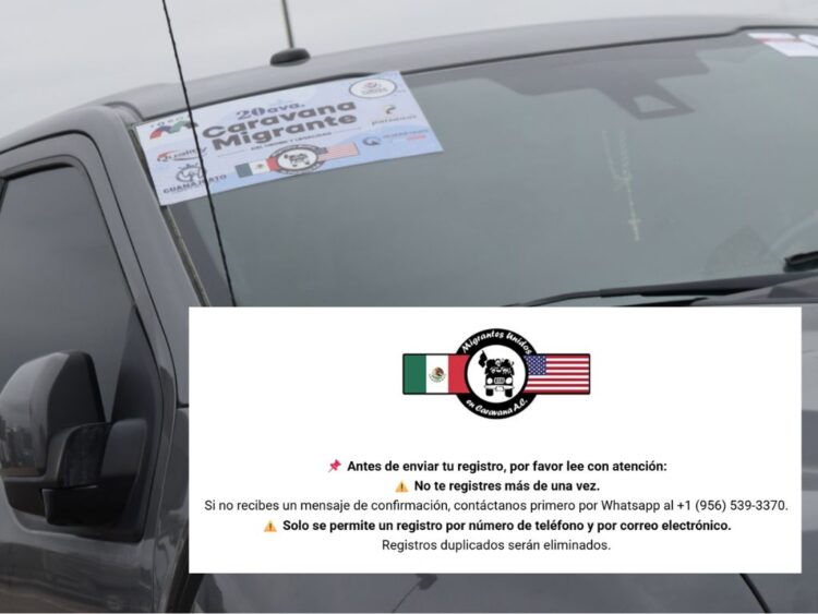 Caravana de migrantes regresará mañana a Estados Unidos