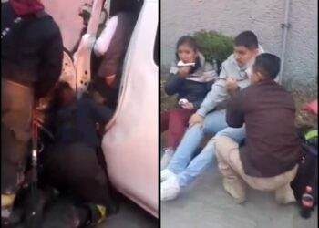 Choque de transporte público deja al menos 16 lesionados en Gustavo Baz