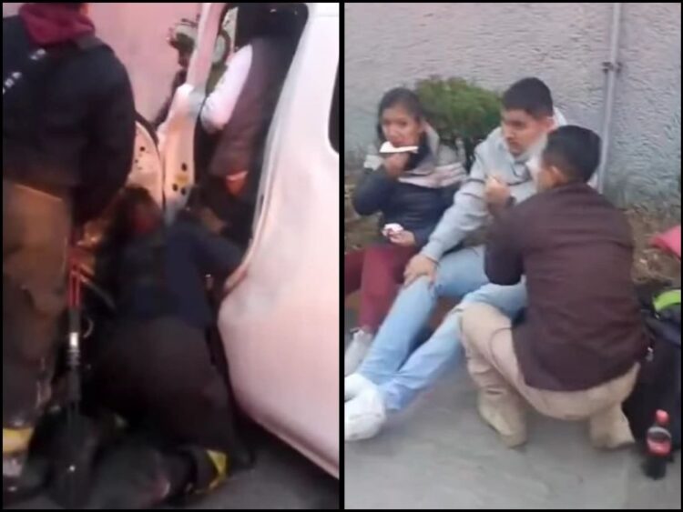 Choque de transporte público deja al menos 16 lesionados en Gustavo Baz