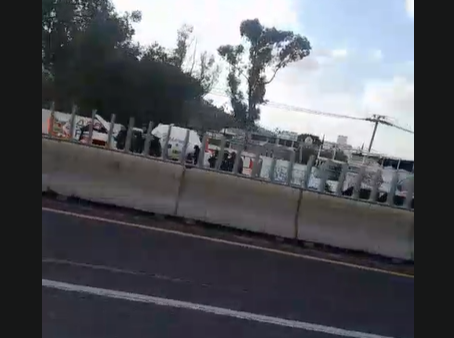 Cierran autopista México-Pachuca por fuga de gas tras choque