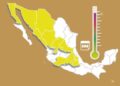Clima en México 7 de enero frío, heladas y lluvias aisladas