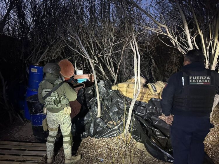 Descubren presunto laboratorio clandestino de droga en Ensenada