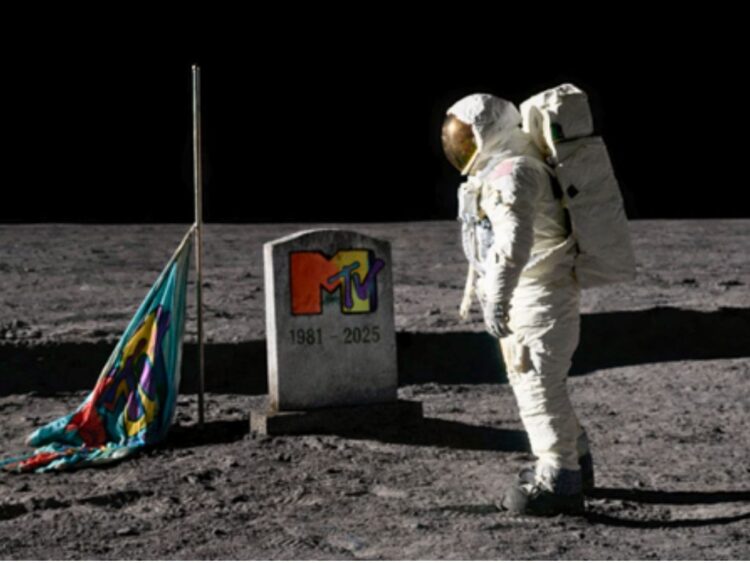 Despedida de MTV en la Luna AMEXI Foto Generada por Iris Bringas en IA