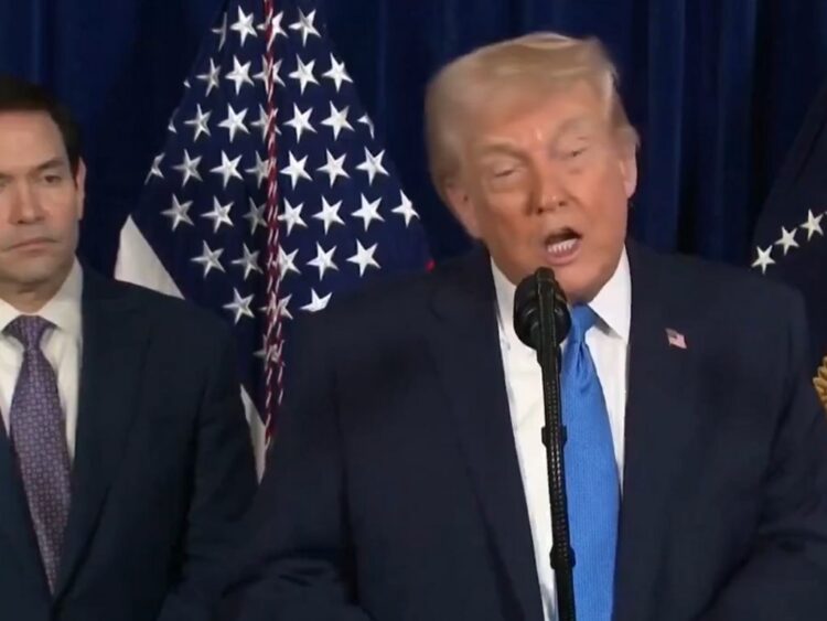 Trump: Estados Unidos se hará cargo de Venezuela tras captura de Maduro