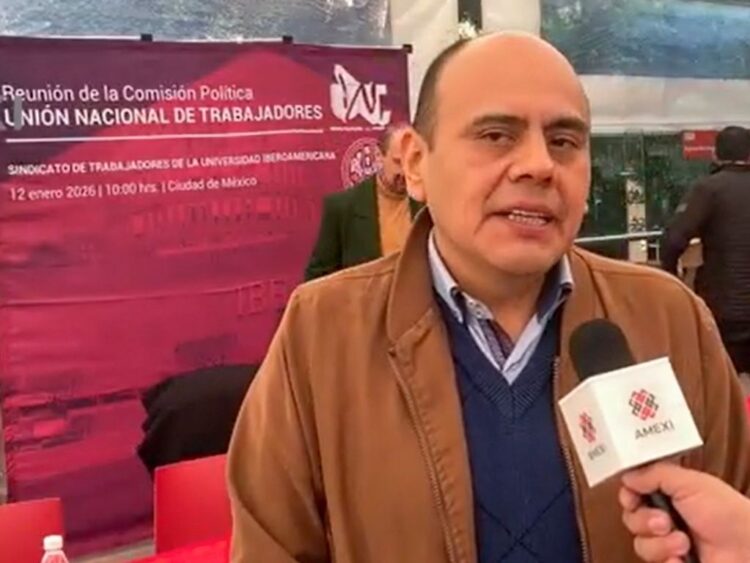 El secretario general del STUIA, Juan Antonio Cruz. UNT apoya emplazamiento a huelga.