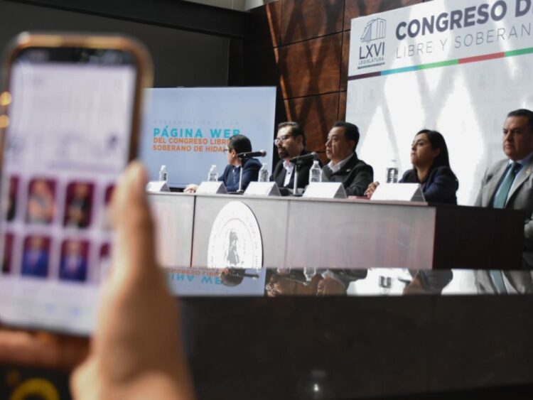 El sitio web Congreso Digital Hidalgo estará listo en marzo. AMEXI