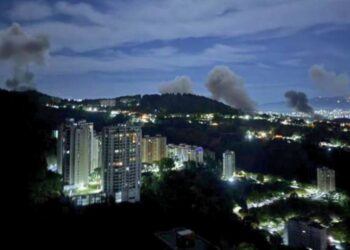 Explosiones en Caracas y otros puntos de Venezuela- AMEXI Foto Especial