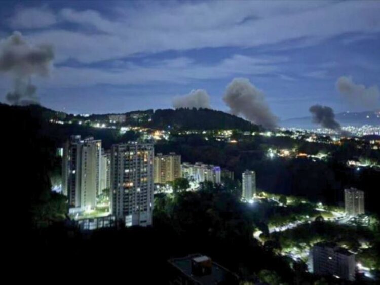Explosiones en Caracas y otros puntos de Venezuela- AMEXI Foto Especial