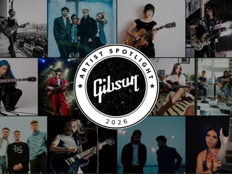 Gibson Artist Spotlight 2026: El programa que impulsa el futuro de la música