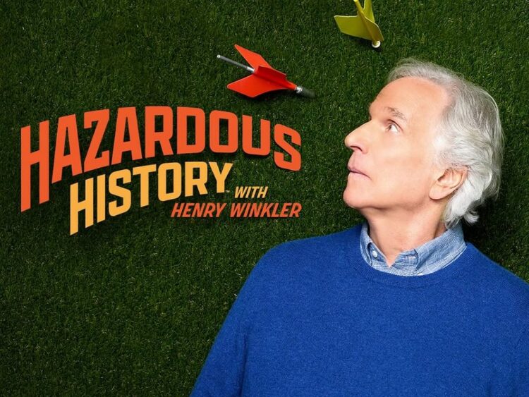Henry Winkler conduce “Historias Arriesgadas”, la serie que revela los momentos más insólitos y riesgosos de la historia. | AMEXI/FOTO: IG @history