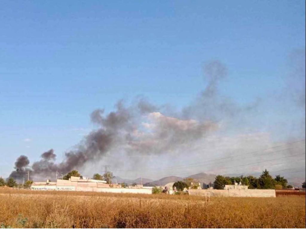 El estallido provocó daños en viviendas cercanas. /AMEXI 