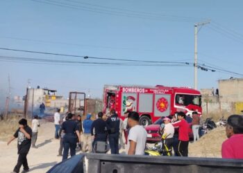 Incendio en recicladora de Los Ailes