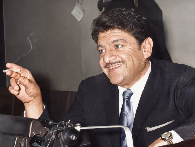 Retrato de José Alfredo Jiménez, compositor mexicano, en el marco del 100 aniversario de su natalicio.