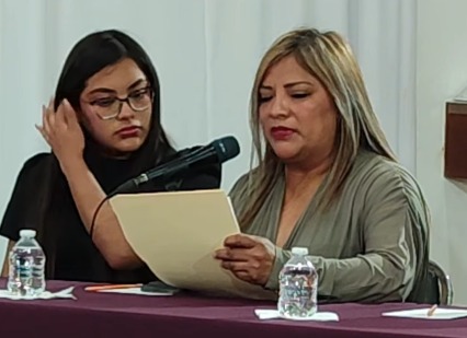 La esposa de la víctima aceptó la disculpa pública