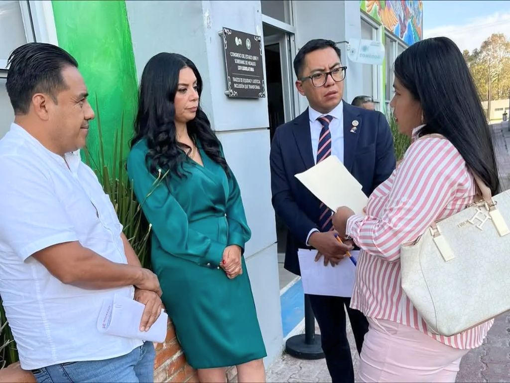 Los diputados Karla Perales y Carlos Alejandro exigen reforzar la seguridad en Tula.