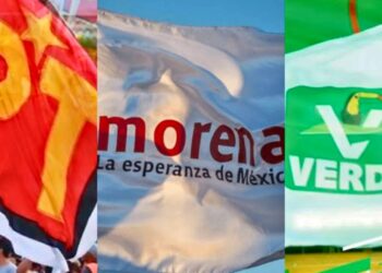 Morena defiende lo indefendible. Las disputas de las rémoras de Morena. AMEXI Foto Especial.