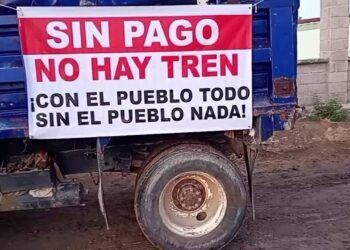 Paralizan rabajadores obras del tren AIFA-Pachuca