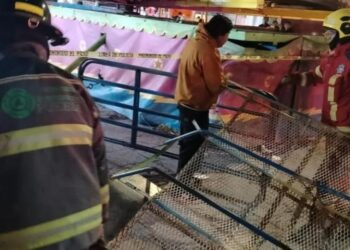 Breves de los Estados Puebla Querétaro. Falla en juego mecánico deja tres lesionados en Puebla