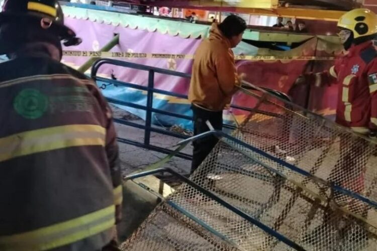 Breves de los Estados Puebla Querétaro. Falla en juego mecánico deja tres lesionados en Puebla