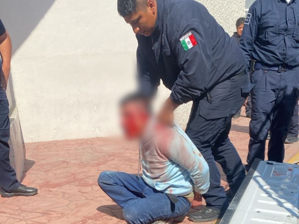 Rescatan a bebé golpeado por su padre