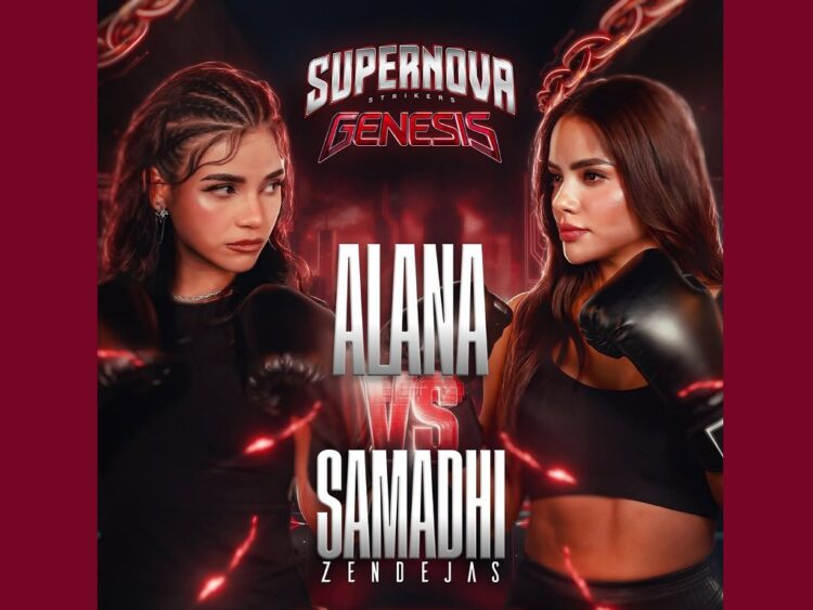 Samadhi Zendejas y Alana Flores protagonizarán el combate estelar en Supernova Strikers 2026. | AMEXI/FOTO: IG @supernovaboxing