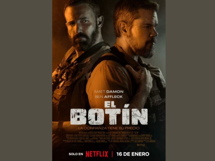 Matt Damon y Ben Affleck protagonizan El botín, thriller policial ambientado en Miami sobre policías enfrentados a un millonario hallazgo.