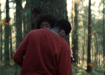 Joaquín del Paso durante el rodaje de El jardín que soñamos, película que tendrá su estreno mundial en la Berlinale.