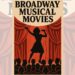 Escena de una película musical basada en Broadway con elenco cantando y bailando en un escenario cinematográfico.