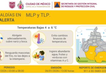 Alerta Amarilla por frío en CDMX