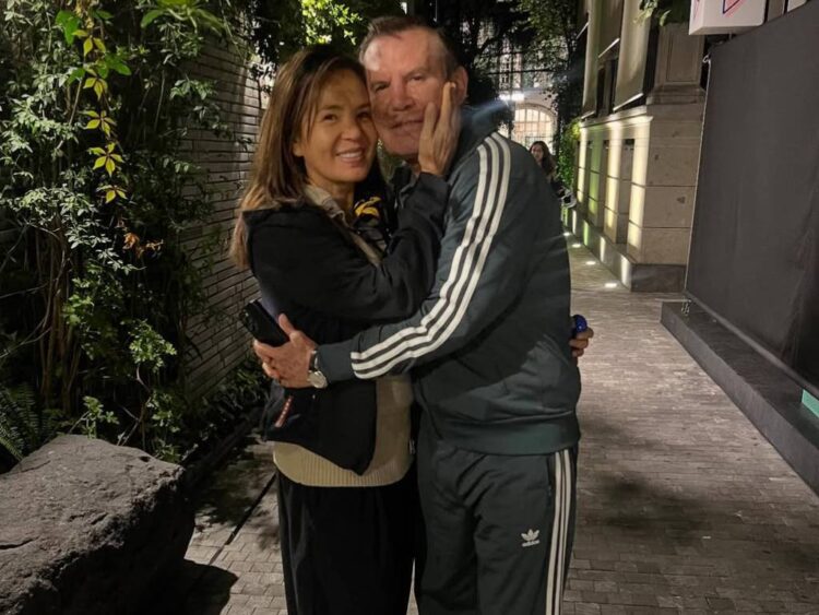 Yolanda Andrade reaparece con Julio César Chávez y aclara rumores sobre su salud