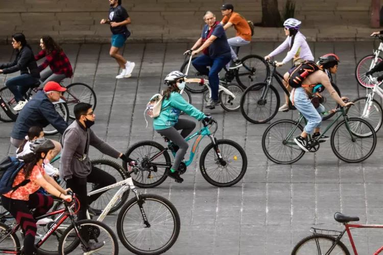 Paseo dominical en bici reactiva la CDMX este 18 de enero