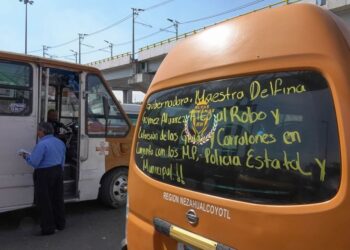 bloqueo de transportistas Edomex