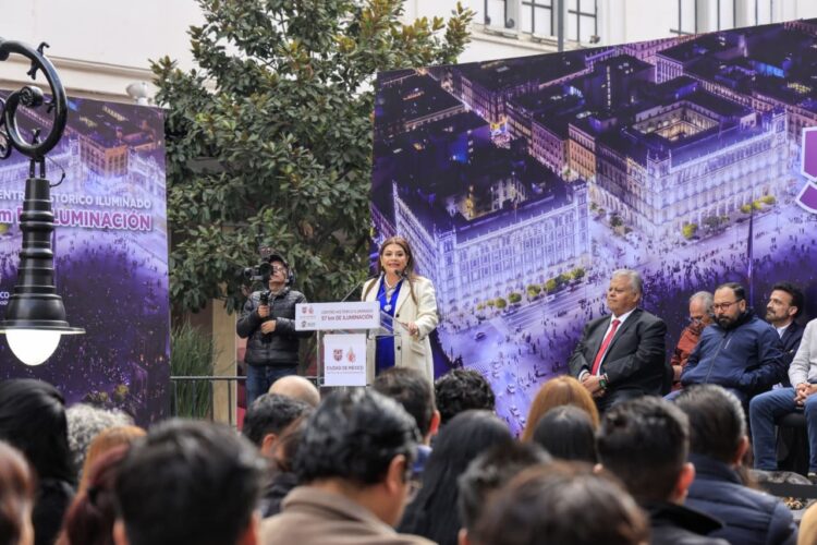 Brugada anuncia el programa Centro Histórico Iluminado