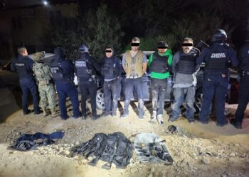 Aseguran fuerzas especiales a cuatro integrantes de célula de “Cabo 27”