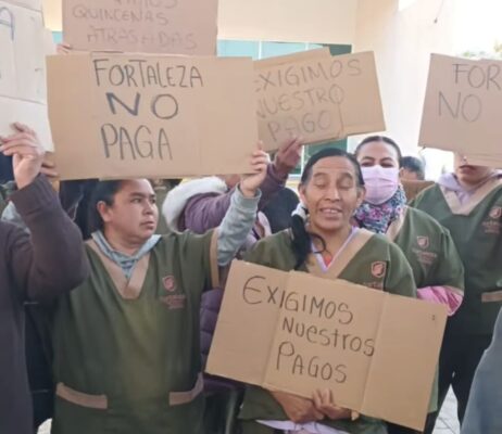 trabajadores de limpieza