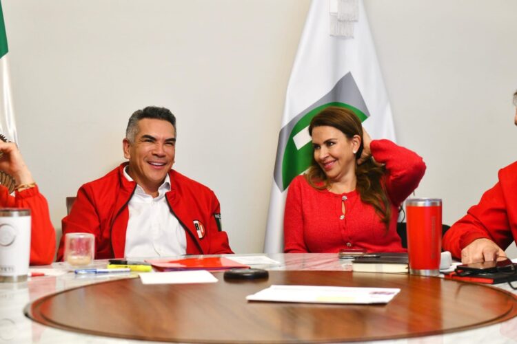 Dirigente nacional del PRI, Alejandro Moreno Cárdenas