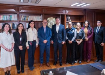 Reunión SSC CDMX con representantes del BID