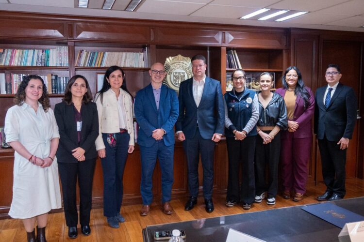 Reunión SSC CDMX con representantes del BID