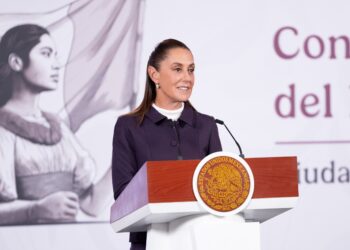 Presidenta de México Claudia Sheinbaum resalta relación comercial entre México y Estados Unidos (EU)